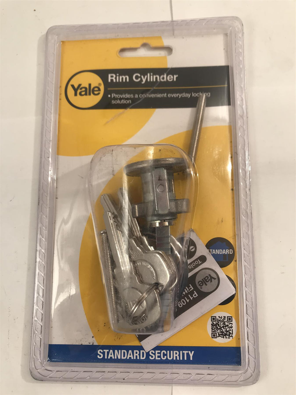Yale Rim Cylinder  P-4KP1109-CH