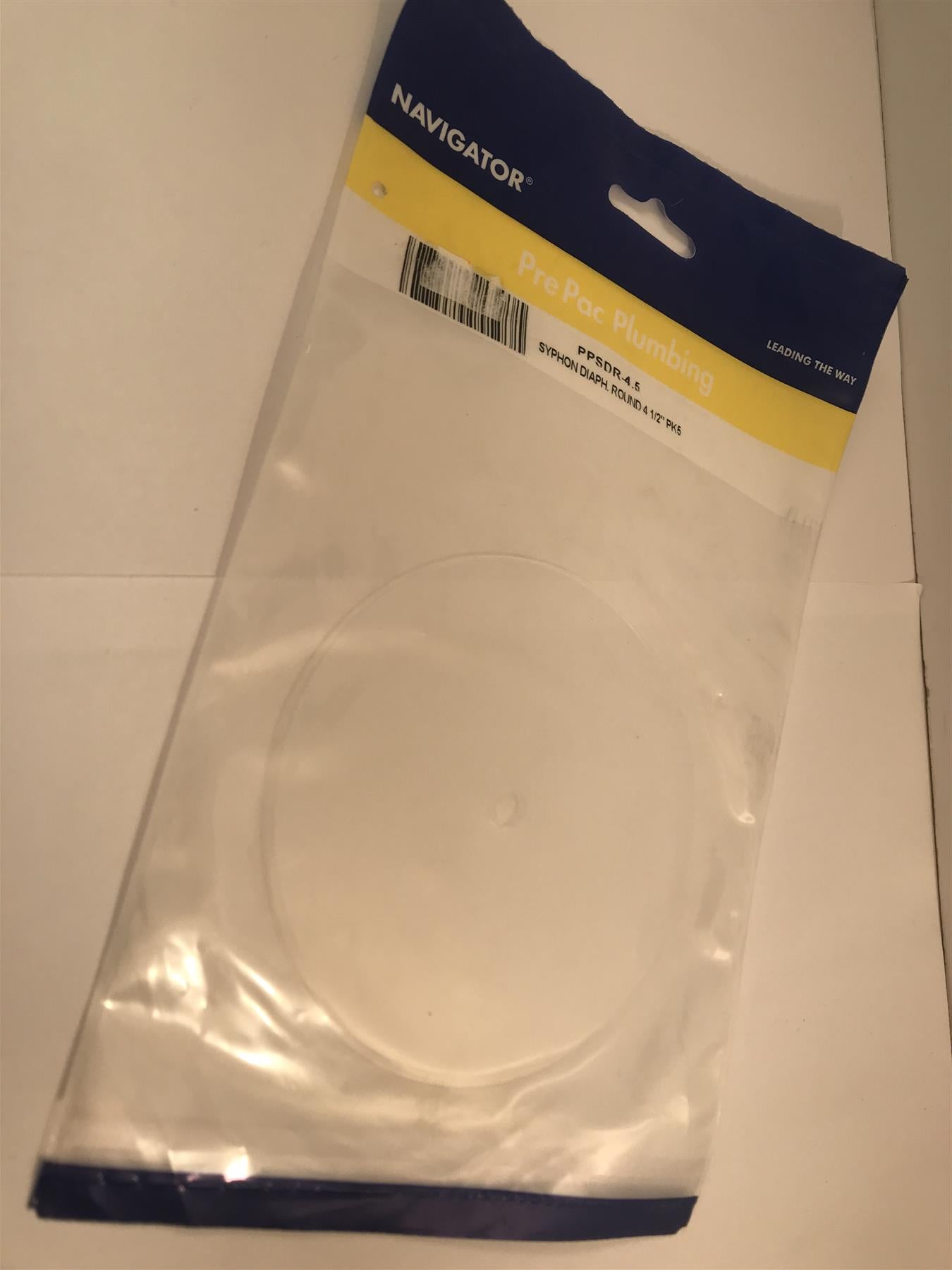 Navigator Syphon Diaphragm Round 4 1/2" PPSDR-4.5 (5 Pack)
