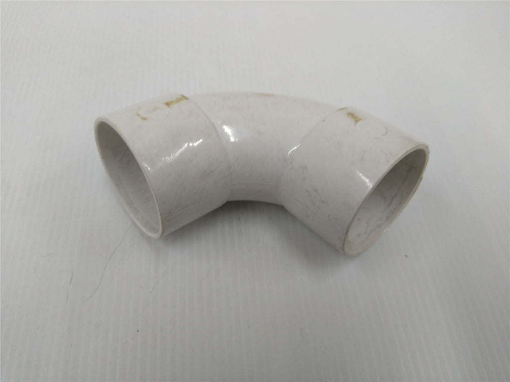 NEW WHITE 43mm 87.5 87.5 DEG DEGREE ELBOW EN1455