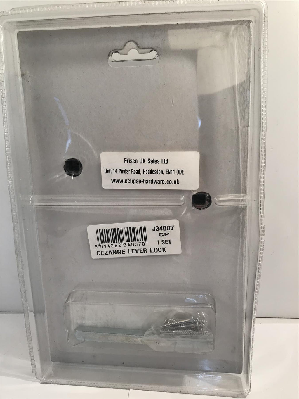 Eclipse Cezanne Lever Latch Polished Chrome J34007