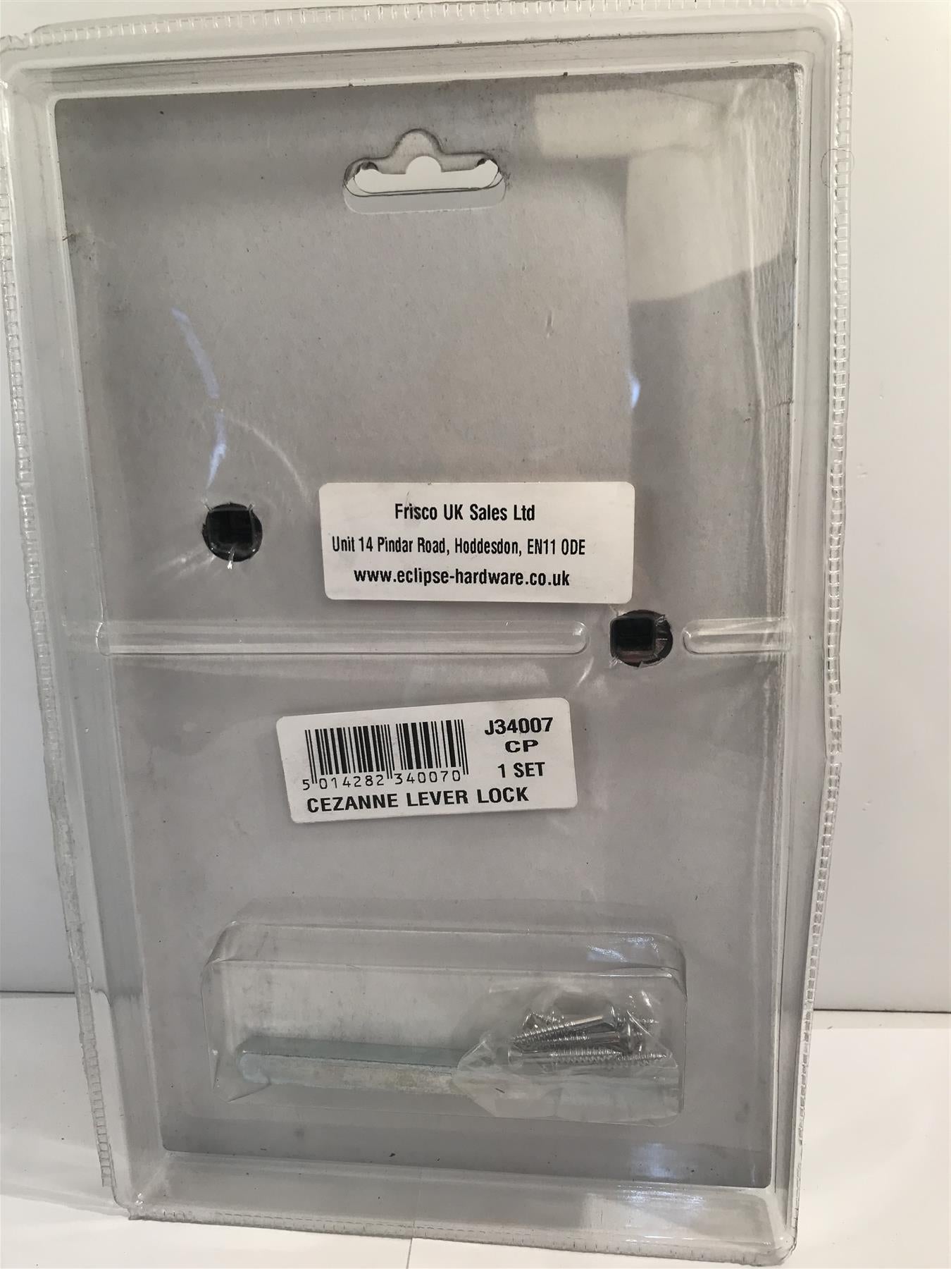 Eclipse Cezanne Lever Latch Polished Chrome J34007