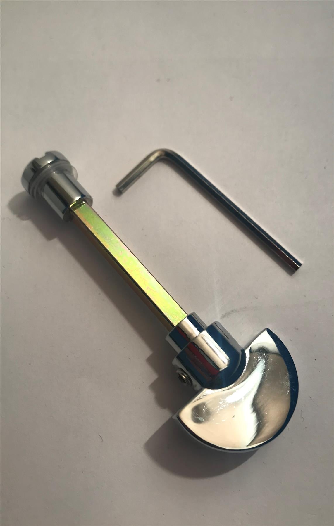 Replacement Bathroom Snib Thumb Turn Polished Chrome
