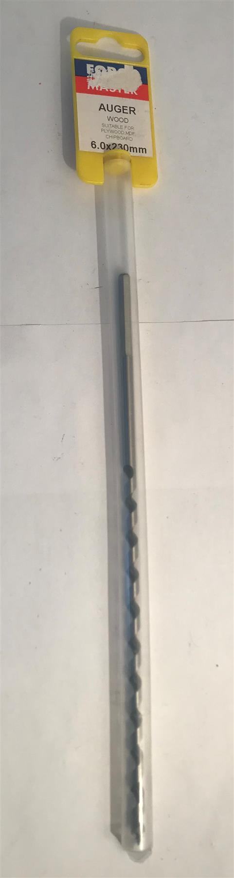 Forge Master Wood Auger 6.0 x 230mm