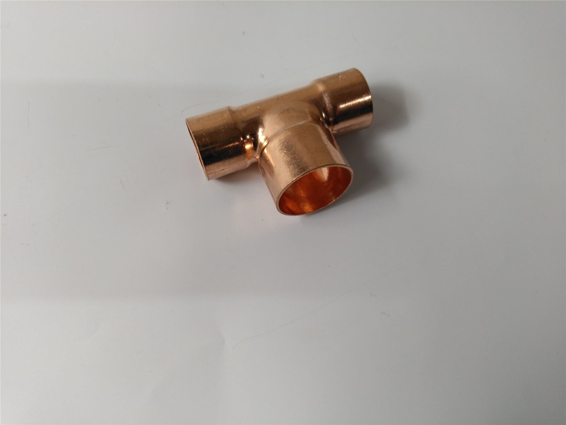 22mm x 22mm x 28mm Reducing Tee End Feed PACK OF 10