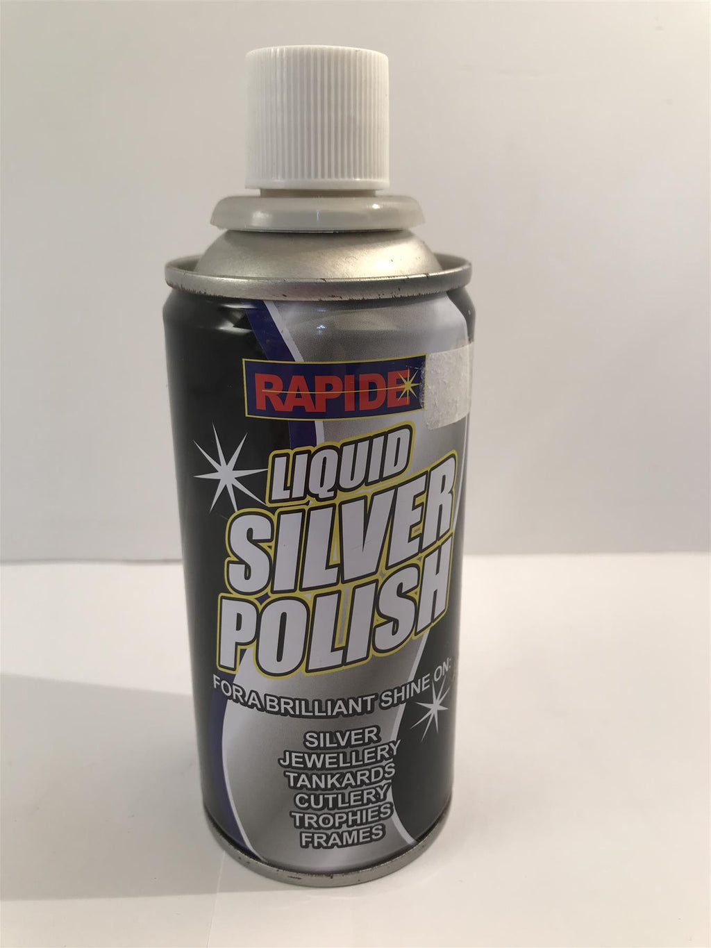 Liquid Silver Polish for Jewellery Trophies Cutlery etc 180ml