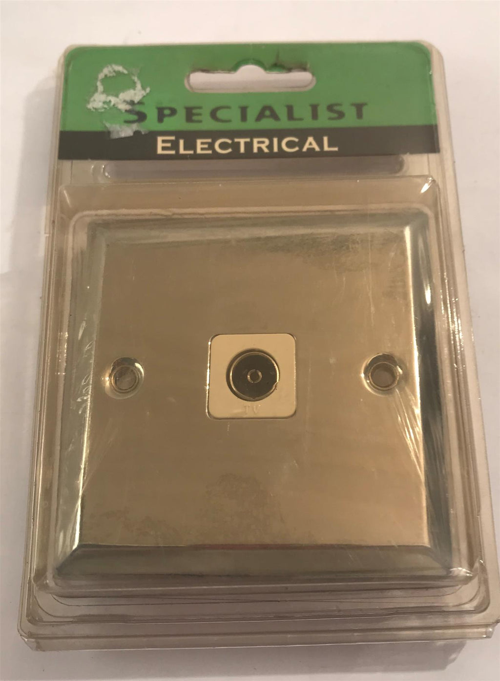 Specialist Co-Axial Socket Polished Chrome White Insert SEC31W