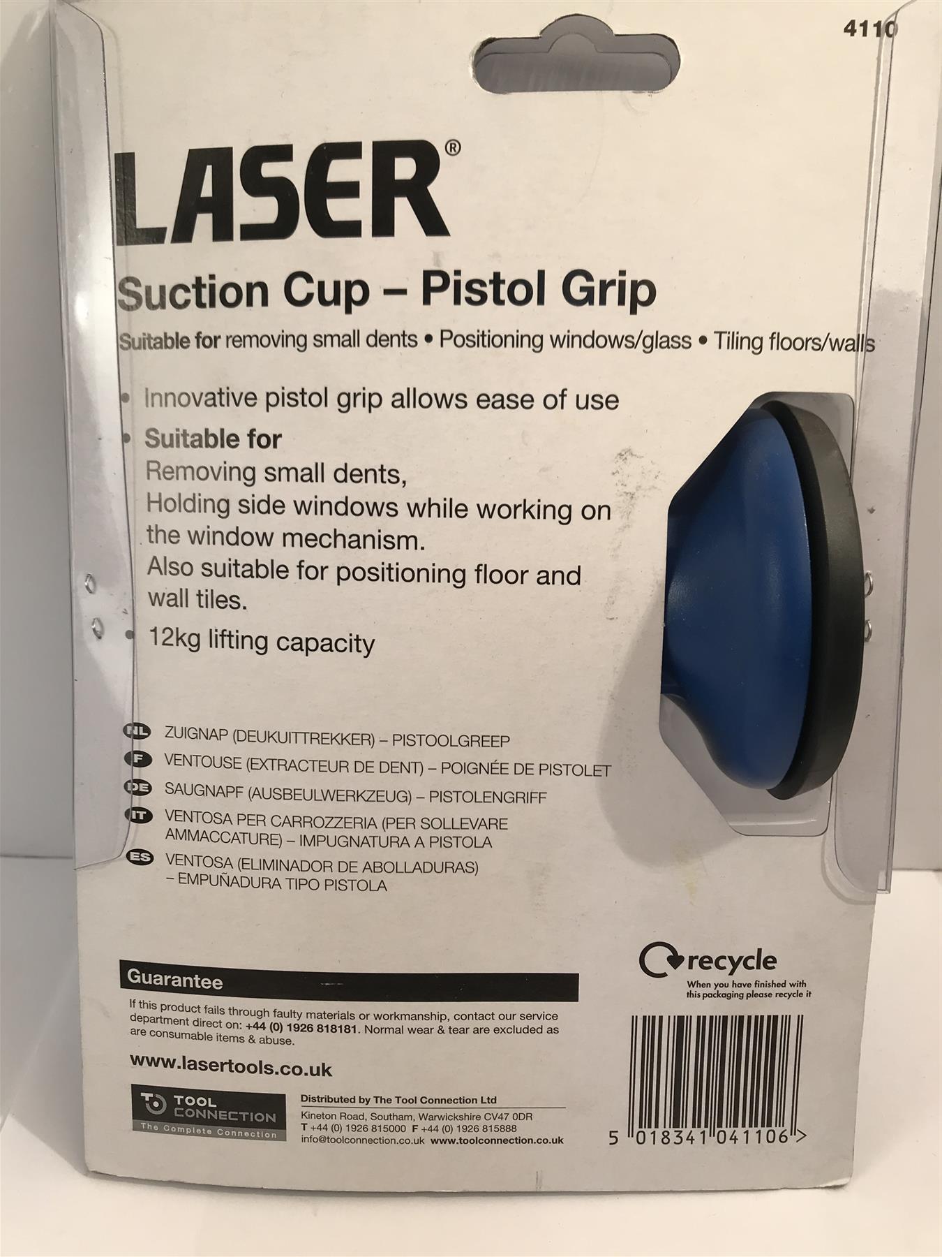 Laser Tools  Suction Cup - Pistol Grip 4110