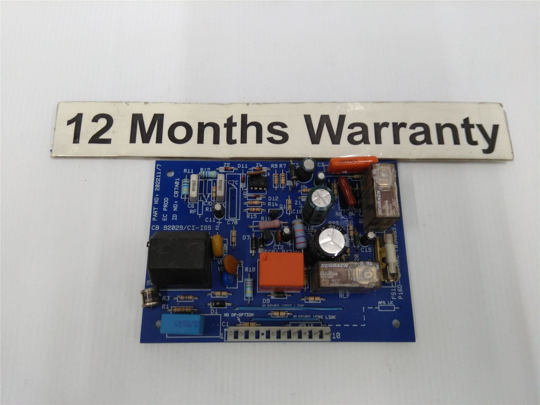 NEW GLOWWORM MAIN PCB S202211 12m warranty