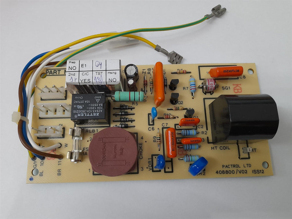 NEW GLOWWORM 1 FUSE 5 WIRE PCB 417281 S900817