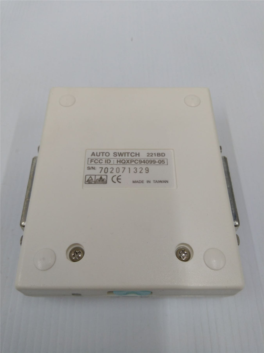 NEW IVORY 2 PORT AUTOSWITCH AUTO SWITCH DUAL FUNCTION IV-SB221BD 221BD