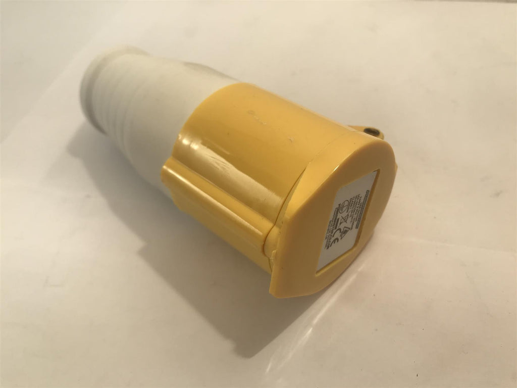 Power Master 16A 110V  3 Pin Yellow Socket  918545