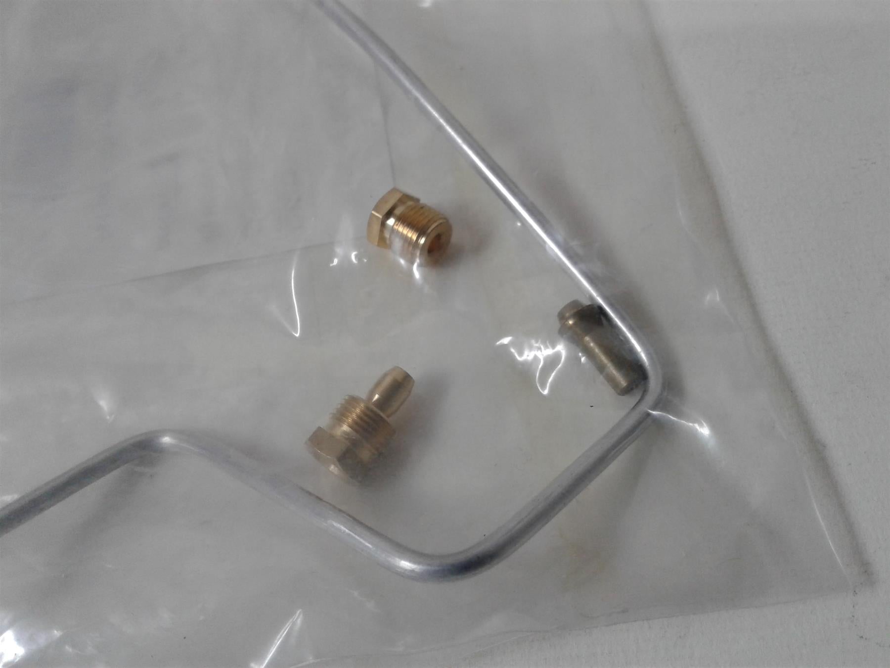 NEW GLOWWORM ULTIMATE BOILER PILOT PIPE 800397 WITH NUTS & OLIVES