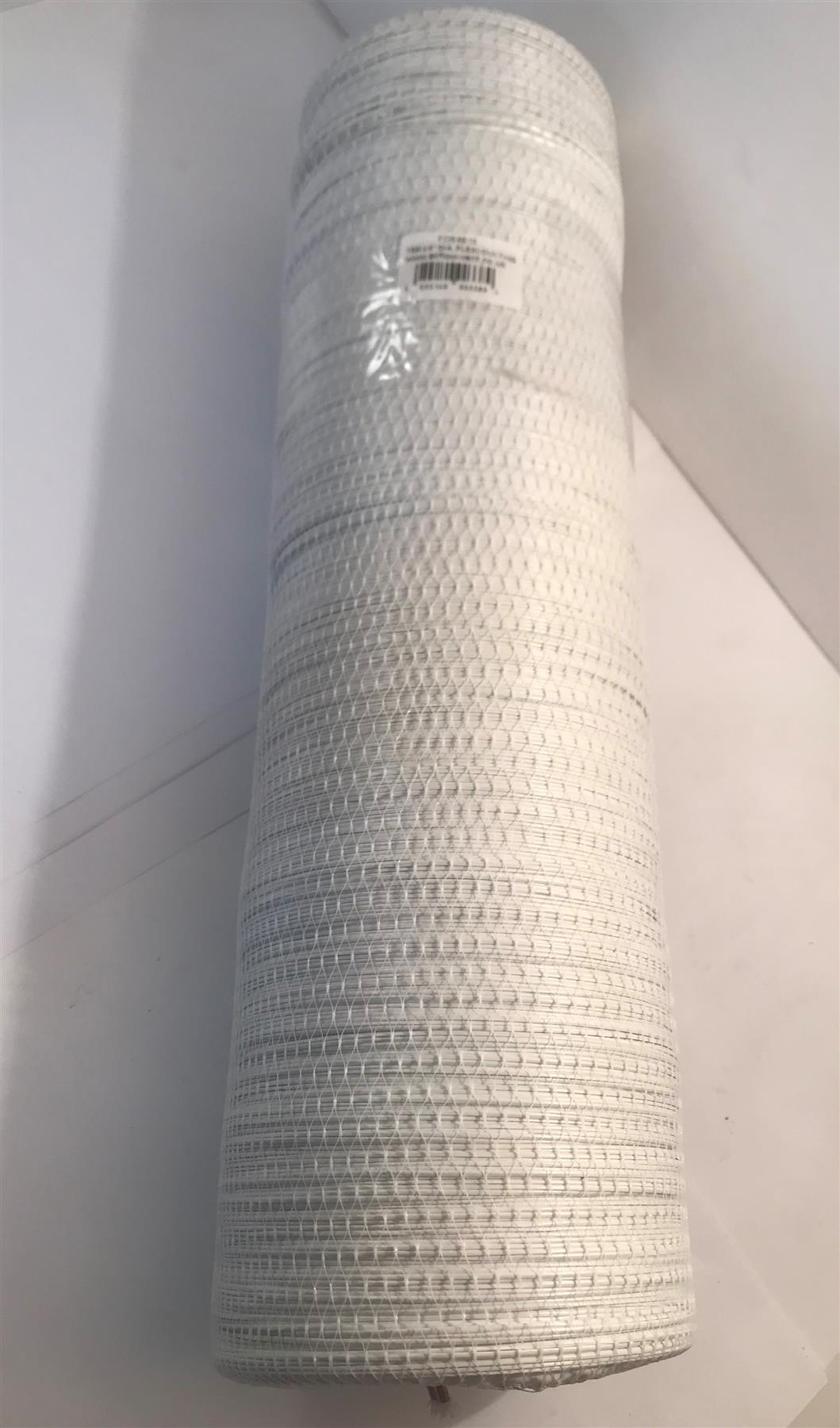 PVC Flexi-Ducting 15m x 4" - Dryer Extractor Bathroom Shower Cooker Fan