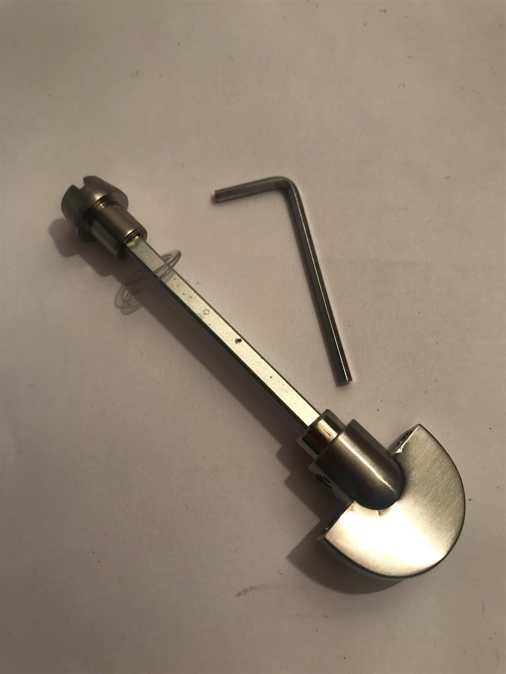 Replacement Bathroom Snib Thumb Turn Satin Chrome