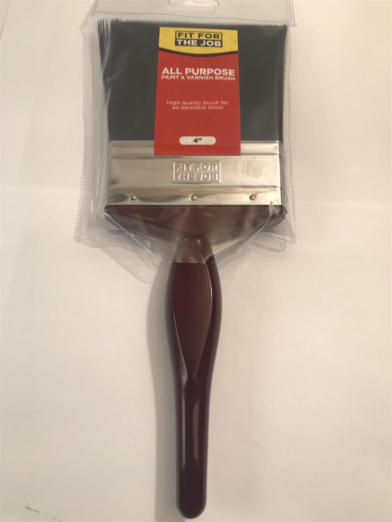 Fit For The Job FFJ4 All Purpose Paint  & Varnish BrushBrush 4"