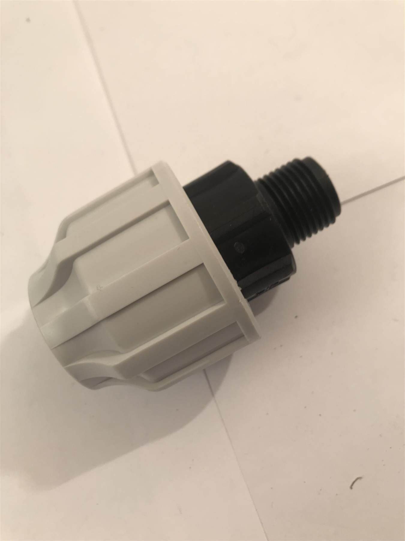 MDPE Male Adapter 25mm x 1/2"