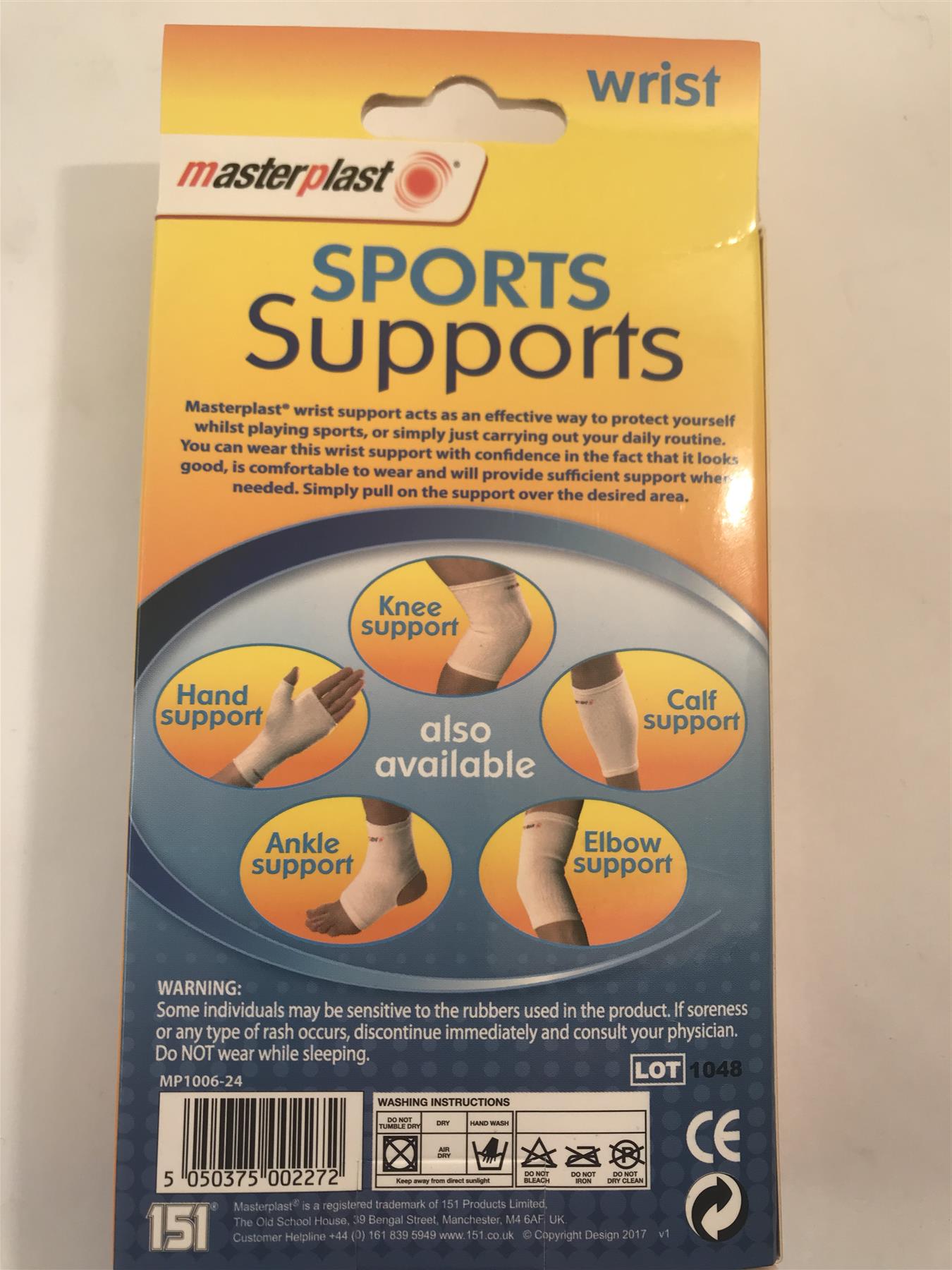 Masterplast Wrist Support - Large