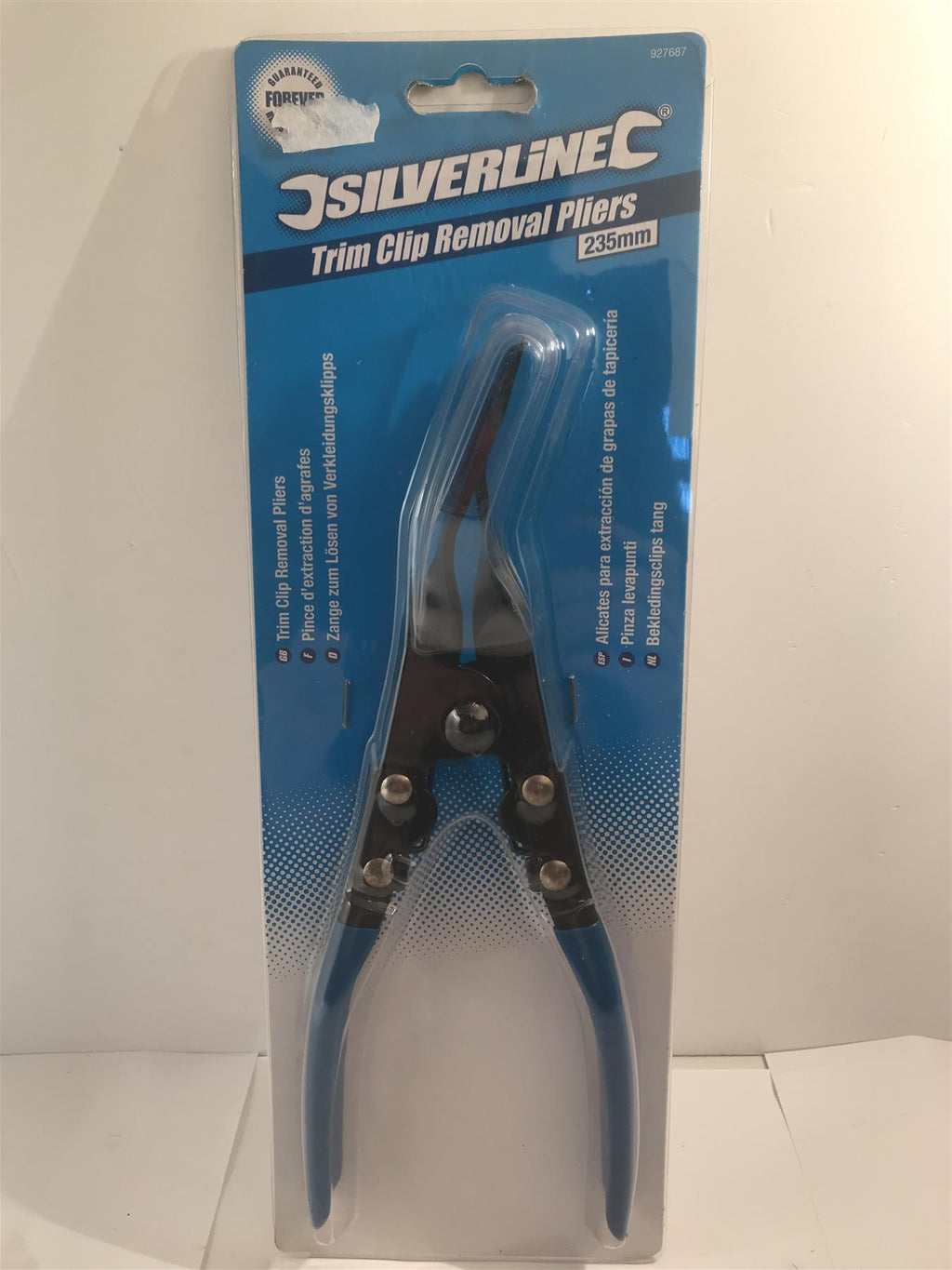 Silverline Trim Clip Removal Pliers 235mm  927687