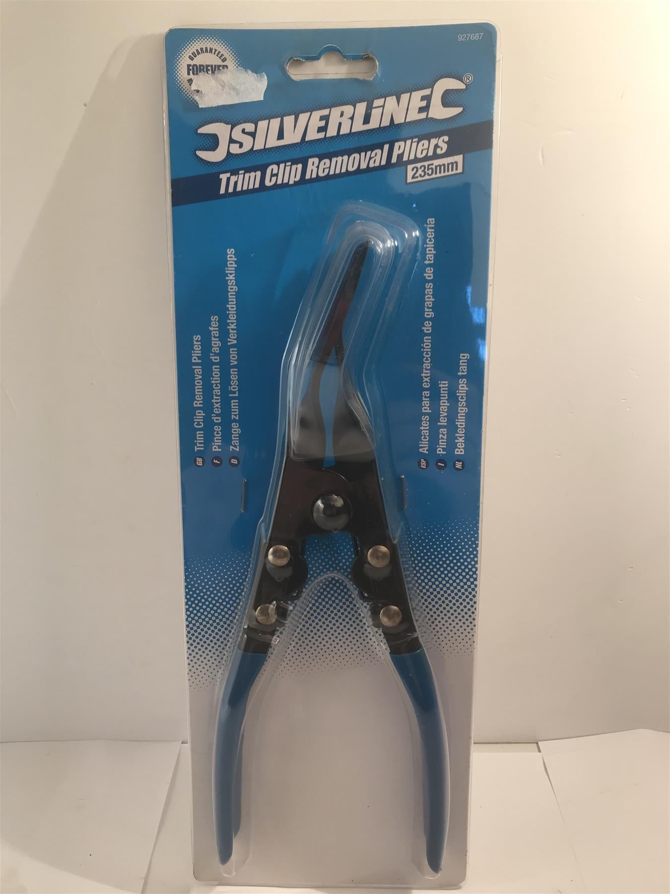 Silverline Trim Clip Removal Pliers 235mm  927687