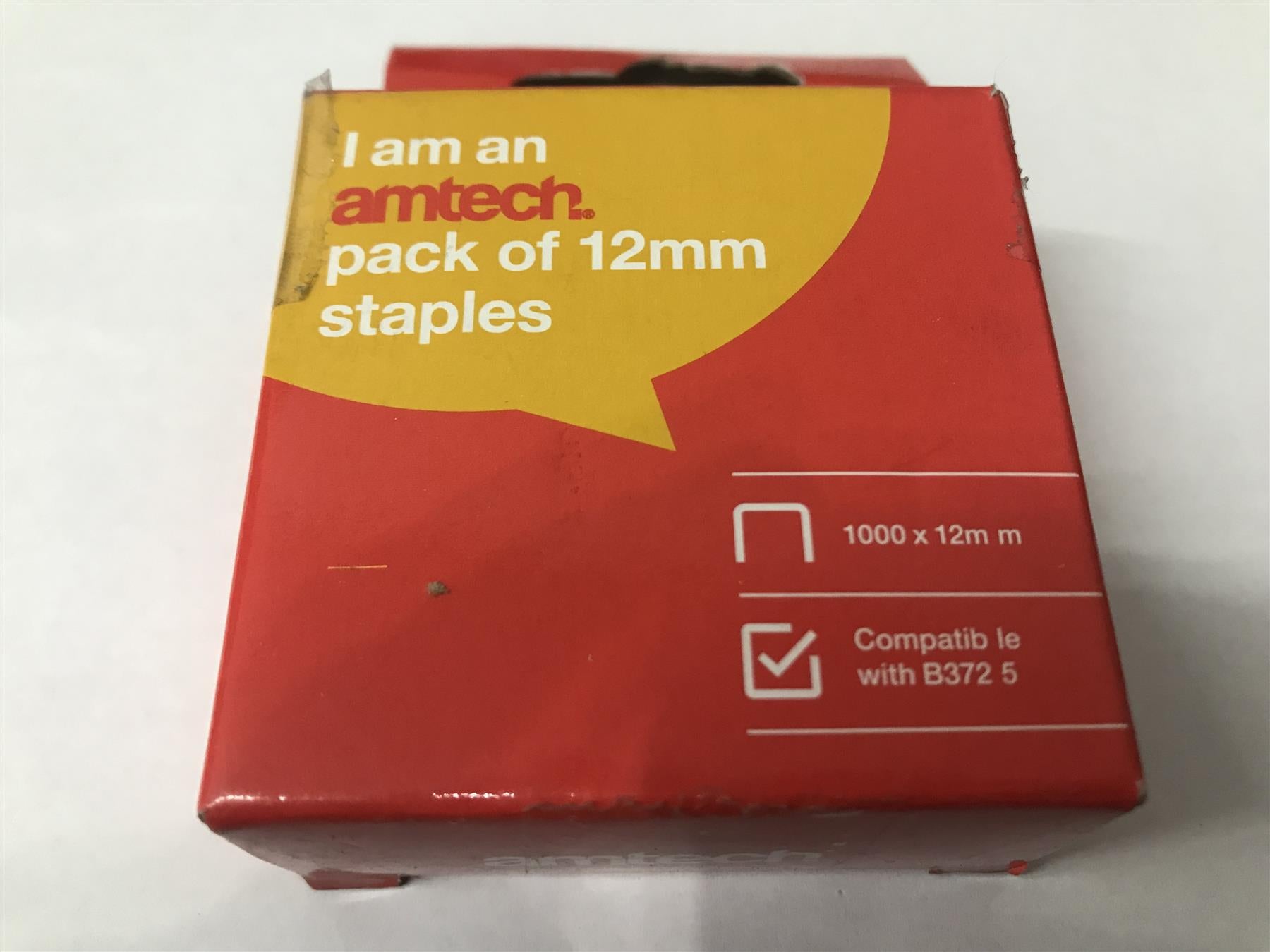 Amtech Staples 1000pc 12mm B3727
