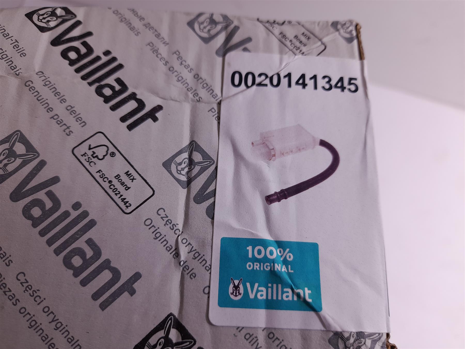 New Vaillant EcoTec Condensate Trap with Hose 0020141345