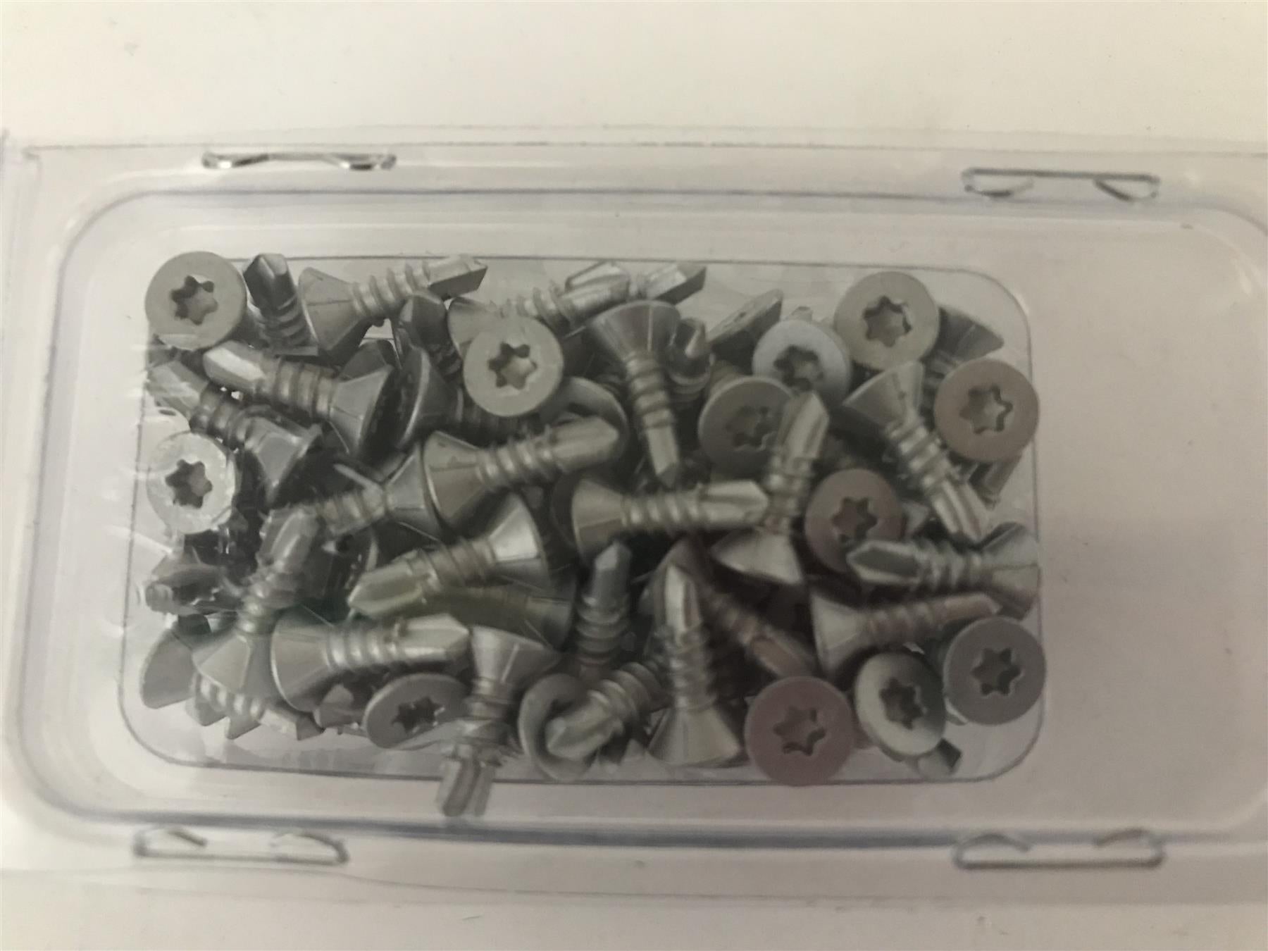 Self Tapping Self Drilling Torx 3.9 x 13mm Countersunk Screws (Pack 100)