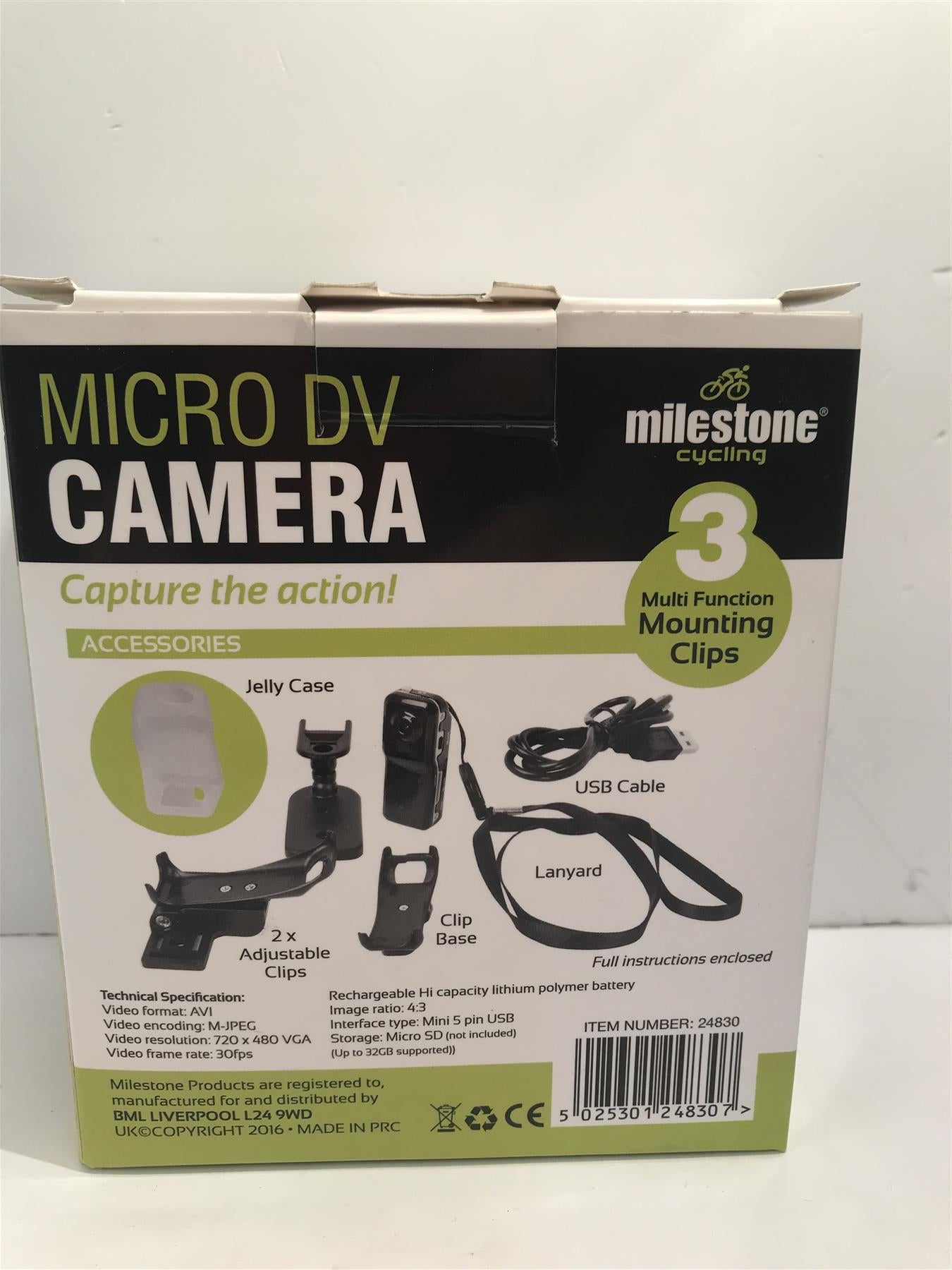 Milestone Micro DV Camera  24830