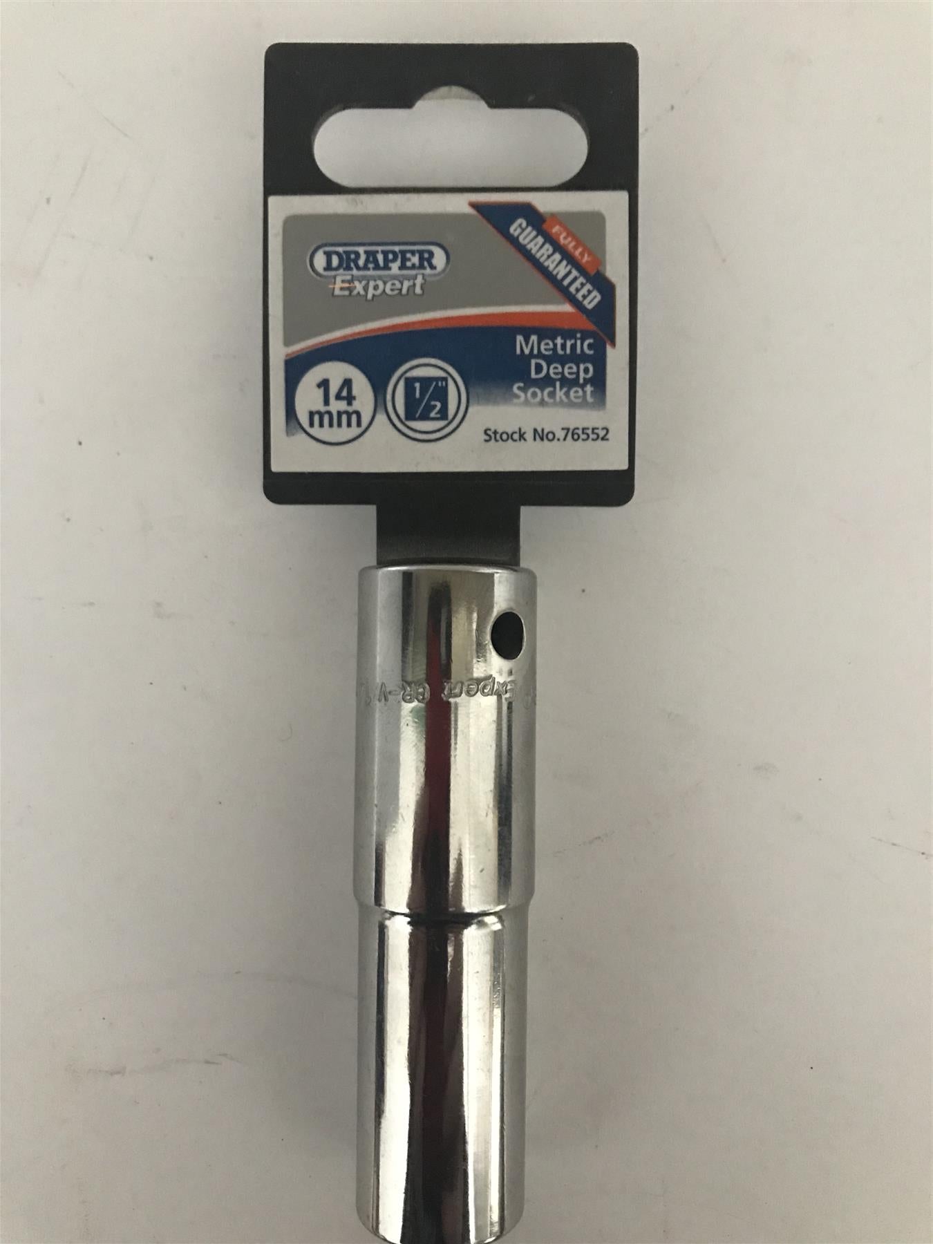 Draper 1/2" Drive Deep Socket Metric 14mm  76552