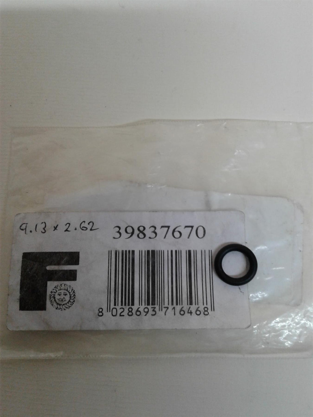 NEW FERROLI OPTIMAX WASHER GASKET RING 39837670 9.13X2.62