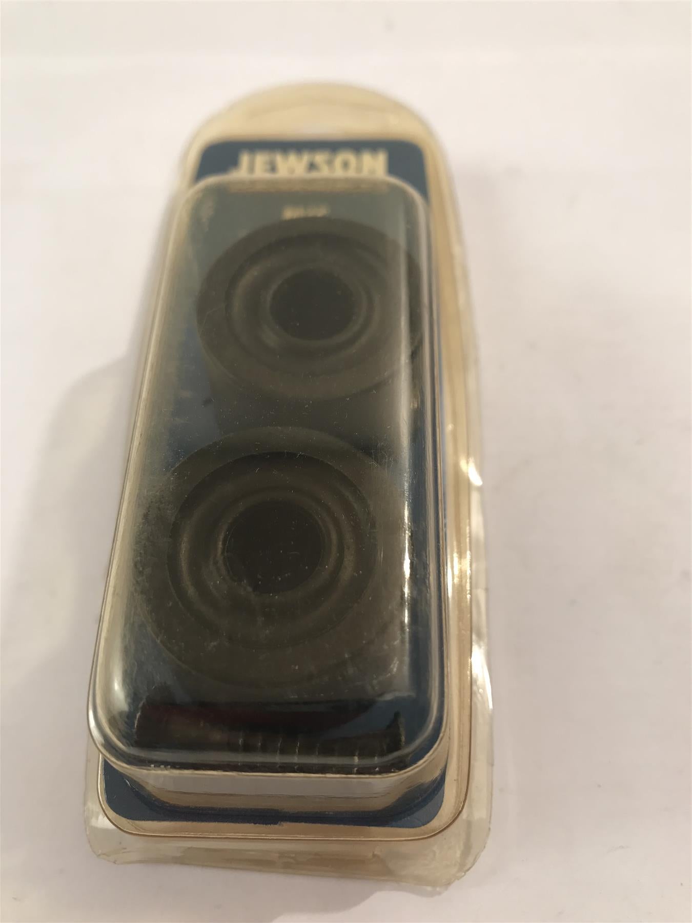 Jewson PVC Door Stop Black 34mm (2 Pack)  HENJM067