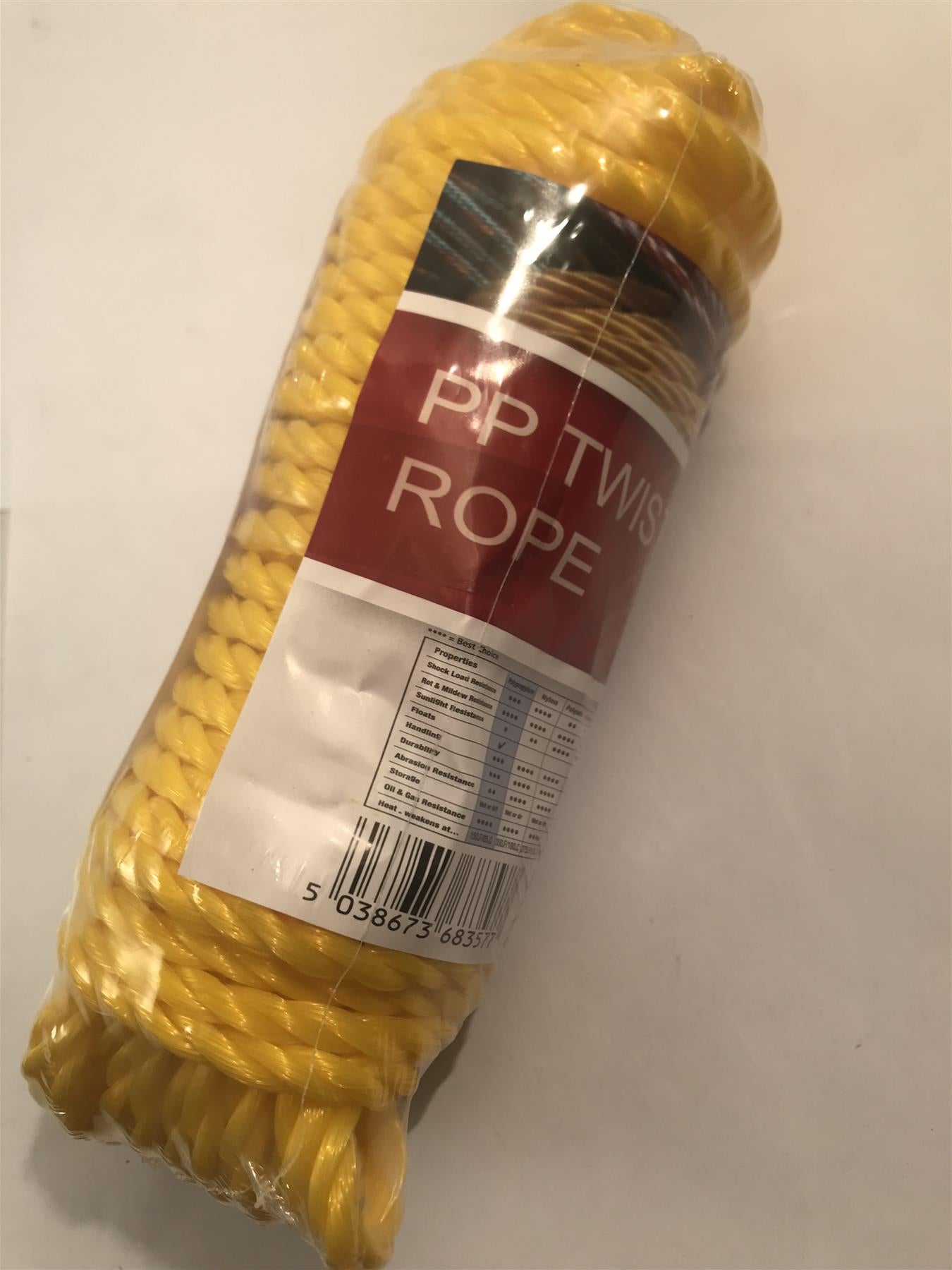 Roadster PP Twisted Rope 6mm x 15m  68357C