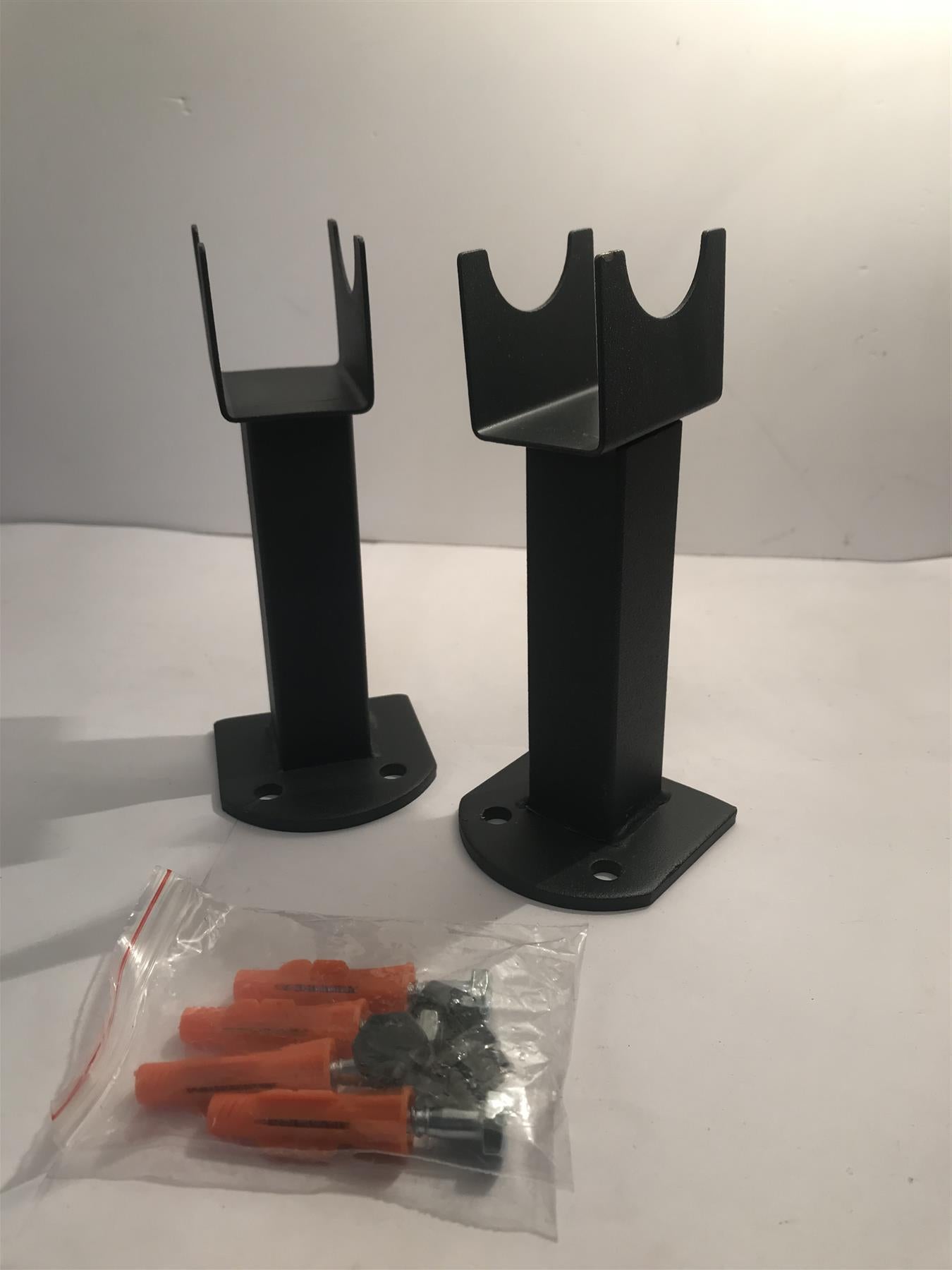 Designer Oval Radiator Feet 183 x 115 x 75mm anthracite