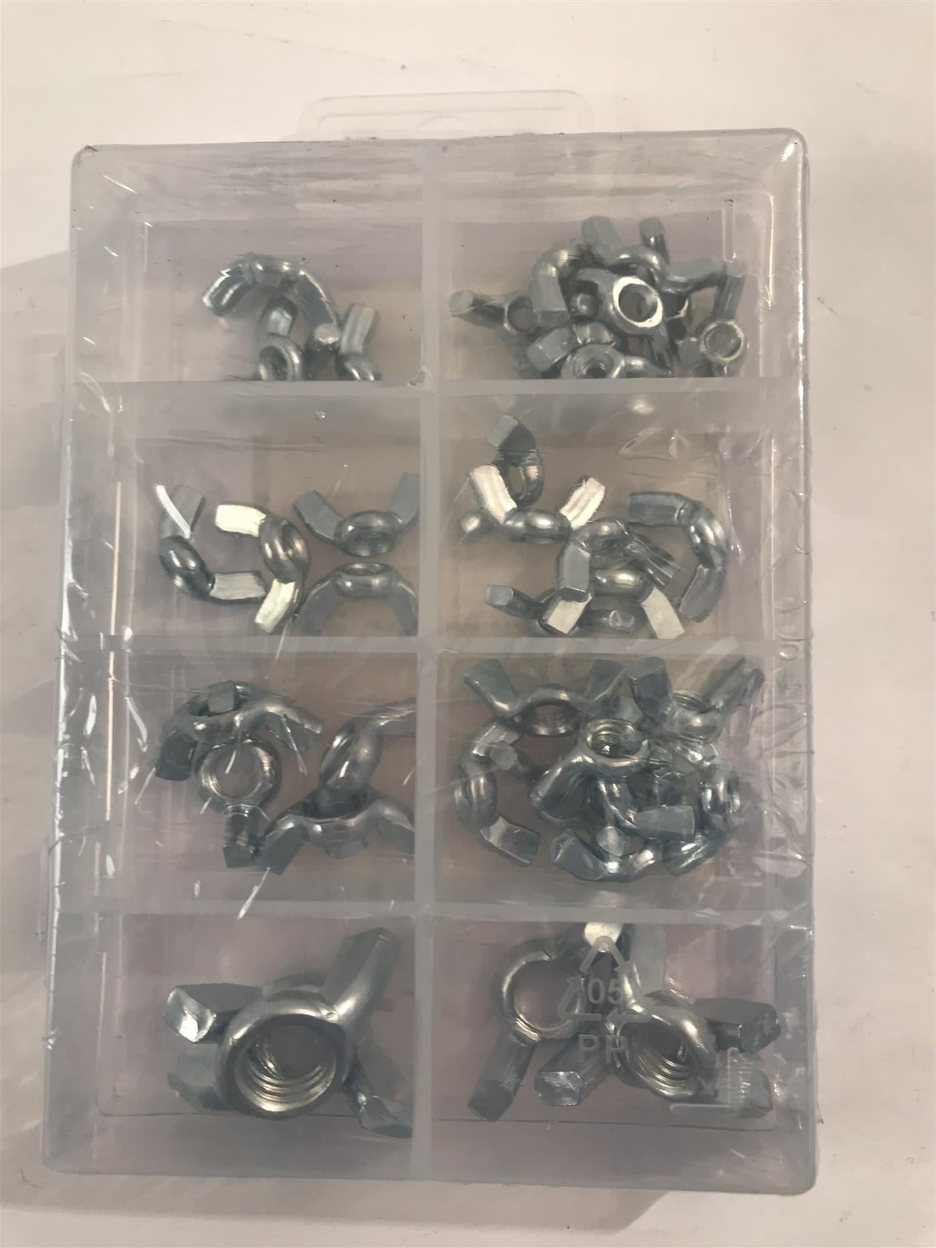 Fixman 613208 Assorted Wing Nuts Pack 40 Piece M4 - M12