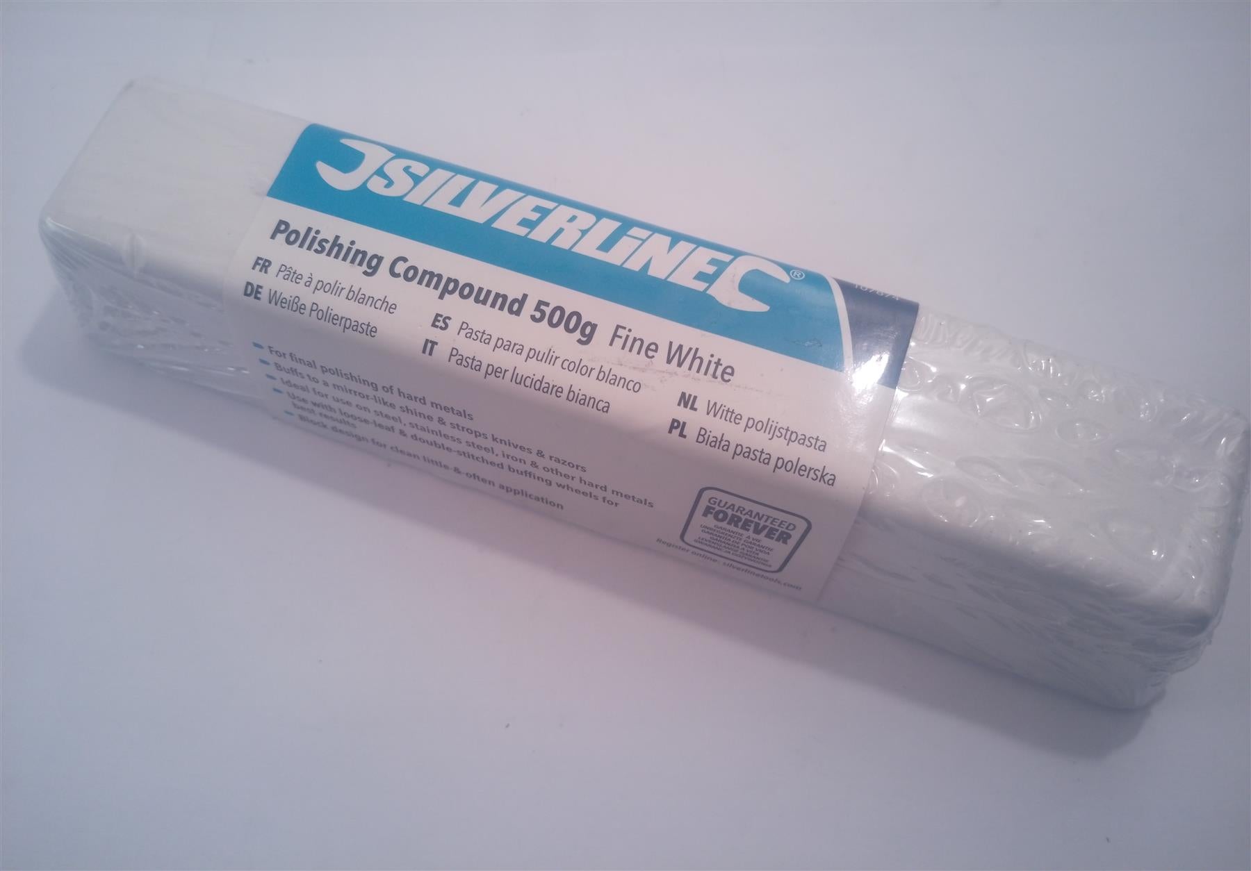 Silverline Fine White Polishing Compound 500g  107874
