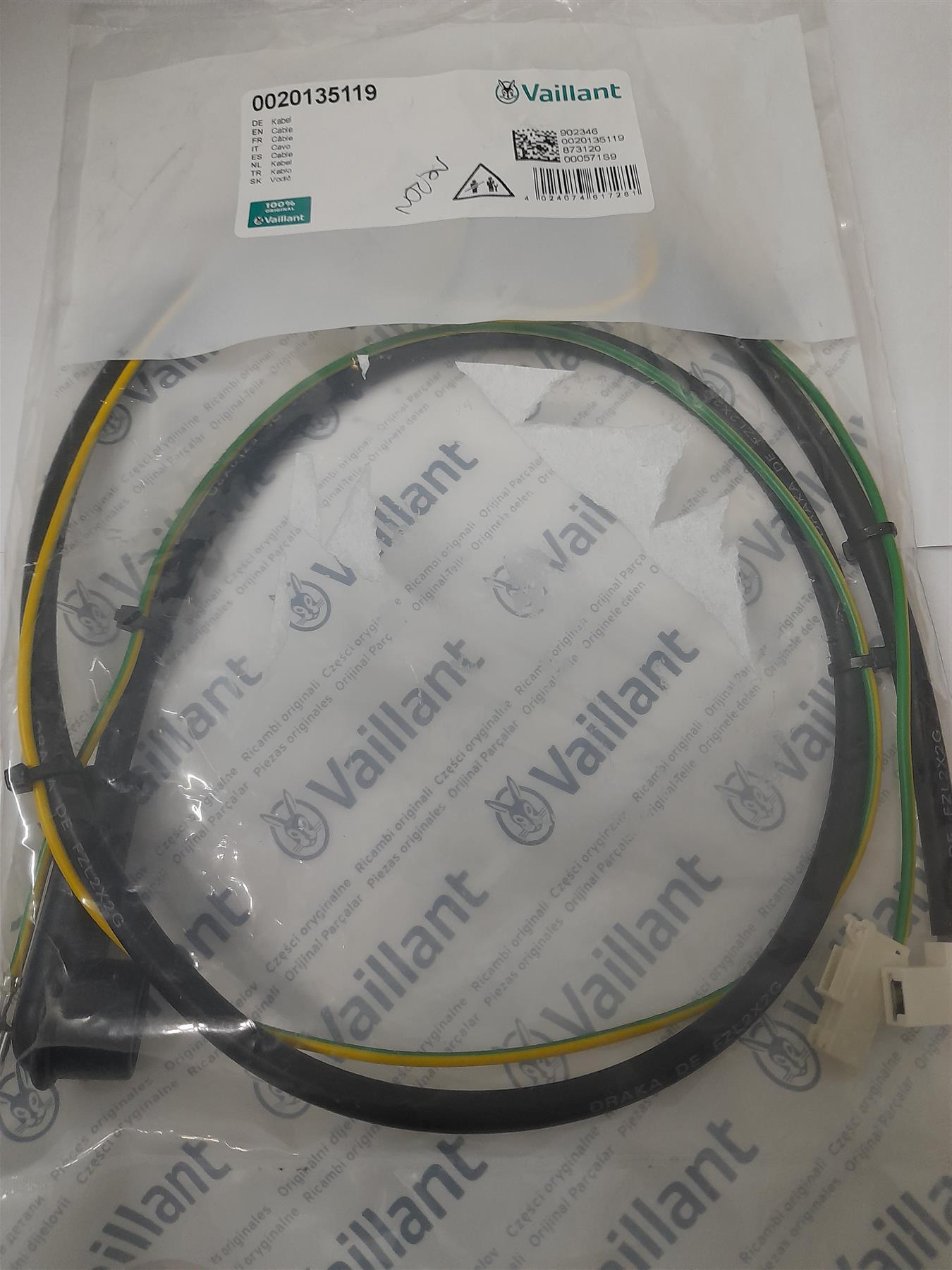 Vaillant Cable Ignition 0020135119