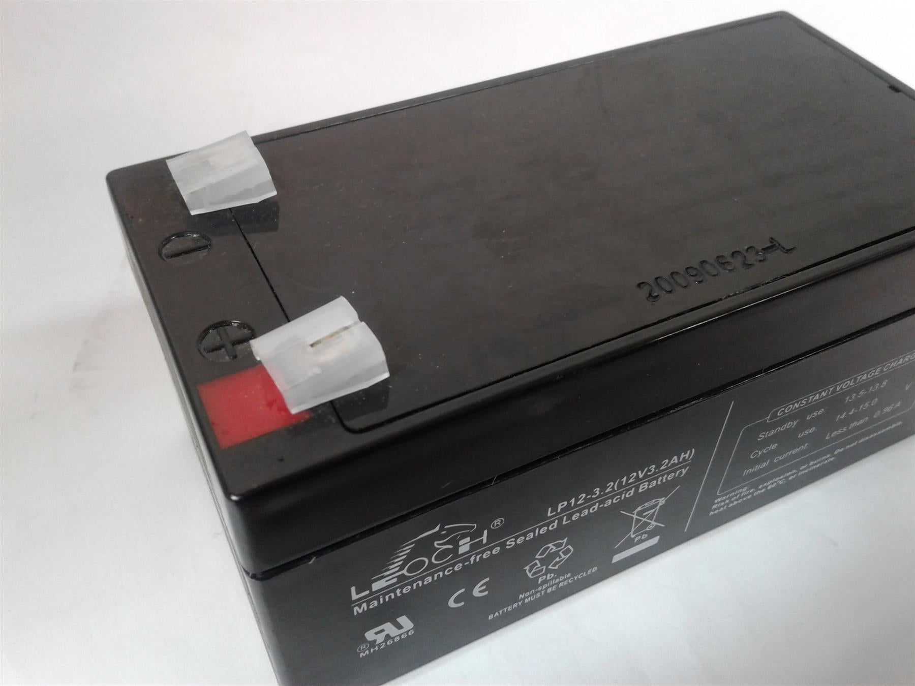 NEW Leoch LP 12V 3.2 AH Sealed Maintenance Free Lead-Acid Battery LP12-3.32