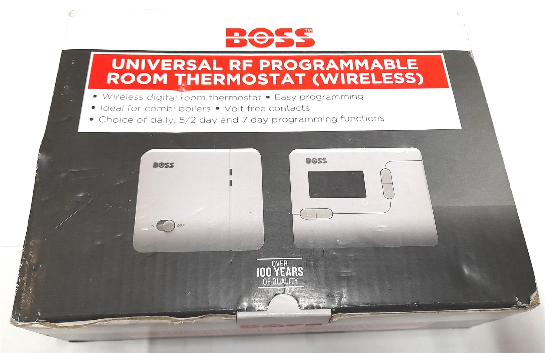 Boss Universal Wireless RF Programmable Room Thermostat TP/CPS/PTS 957707