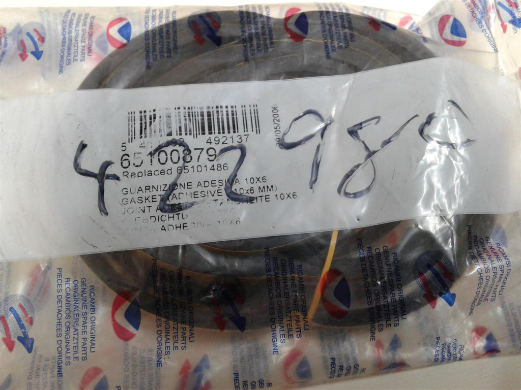 NEW ARISTON 65100879 COMBUSTION CHAMBER SEAL 10X6 157540