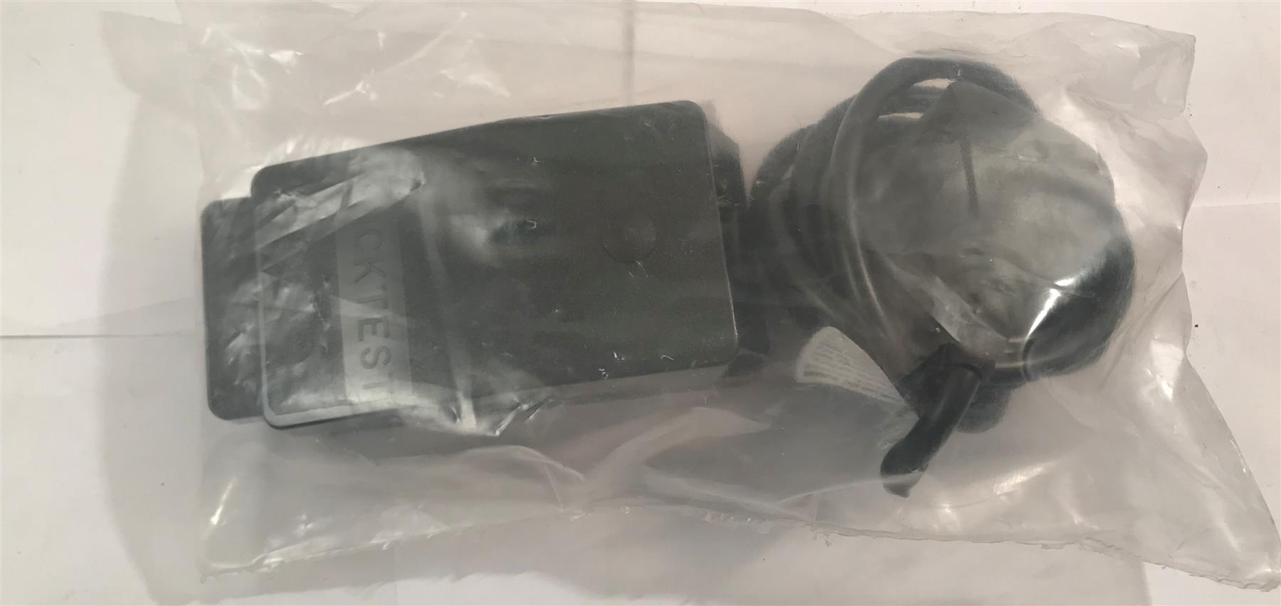 Quicktest Mains Connector Block with 1.5m Lead  13A Plug