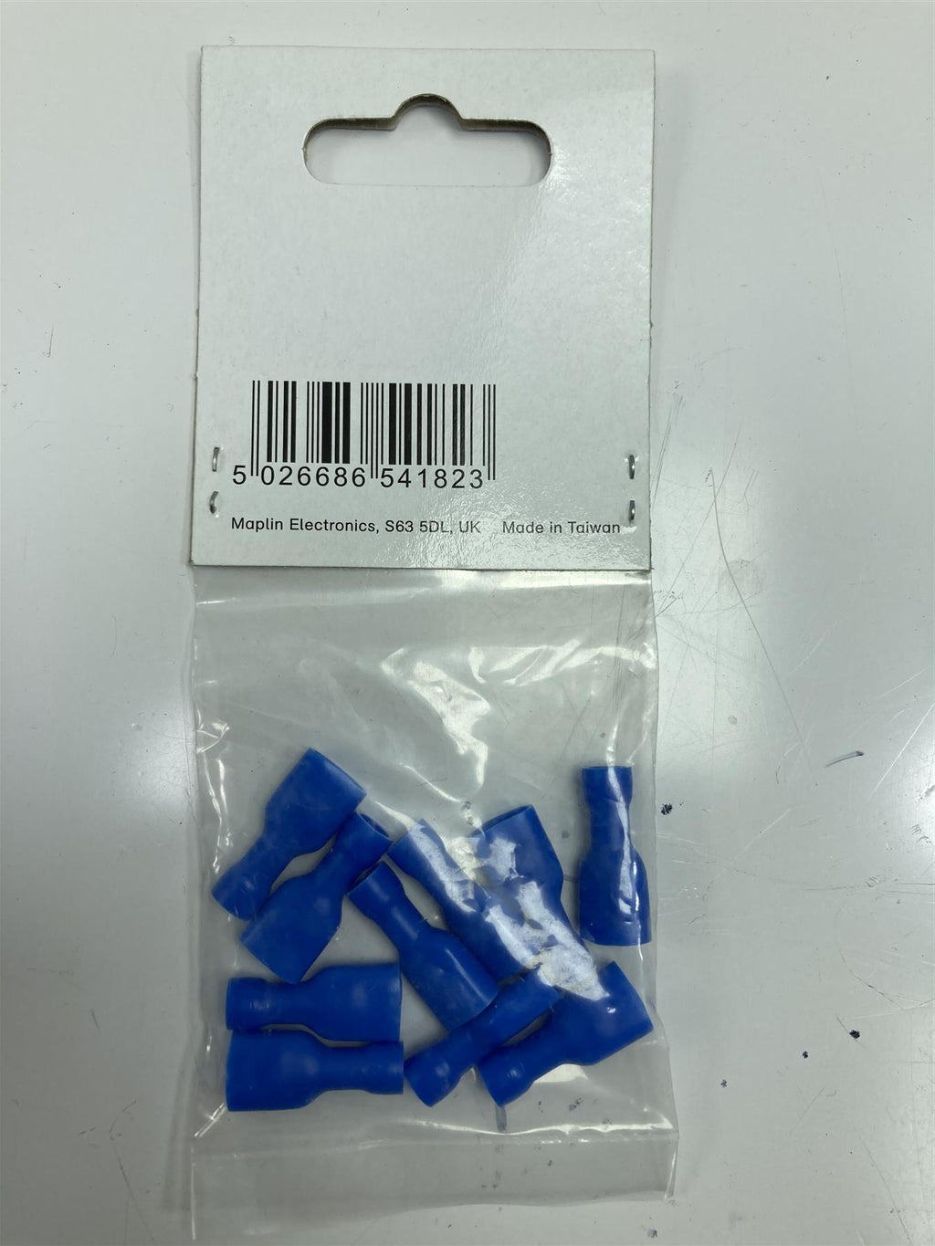 Maplin Ins Lucar Fem Blue Standard 1/4 Receptacle Auto Connector