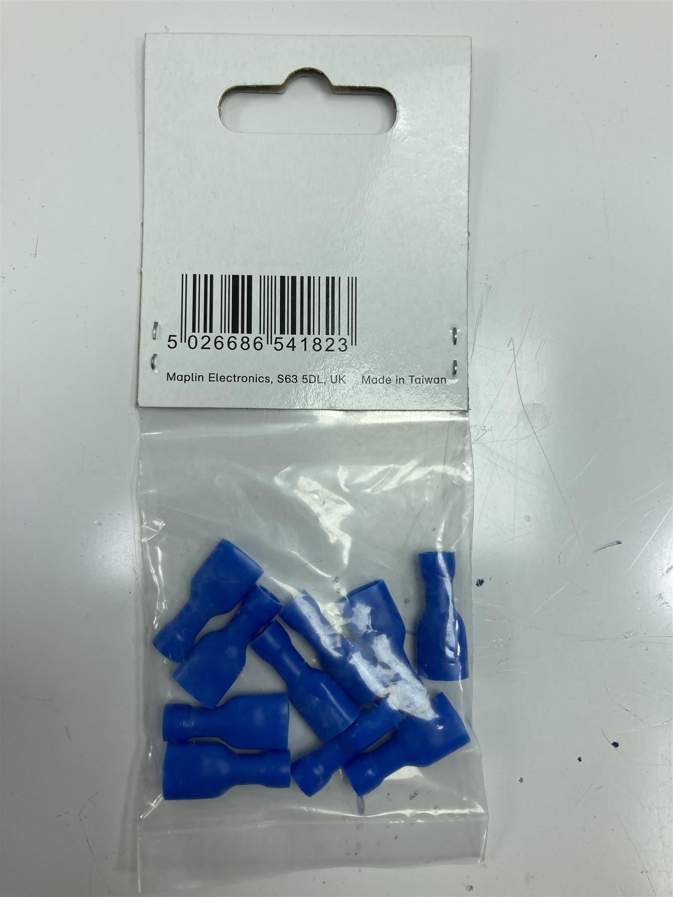 Maplin Ins Lucar Fem Blue Standard 1/4 Receptacle Auto Connector