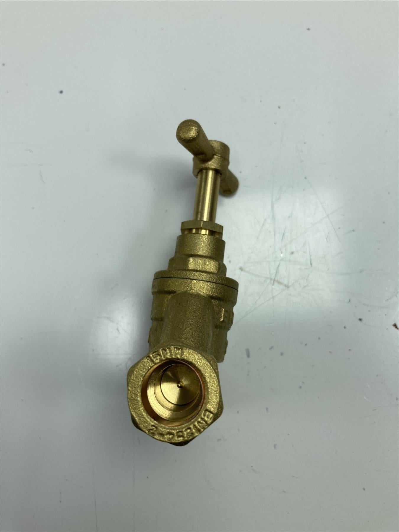 BRASS MAINS STOPCOCK 15mm STOP COCK COMPRESSION TAP