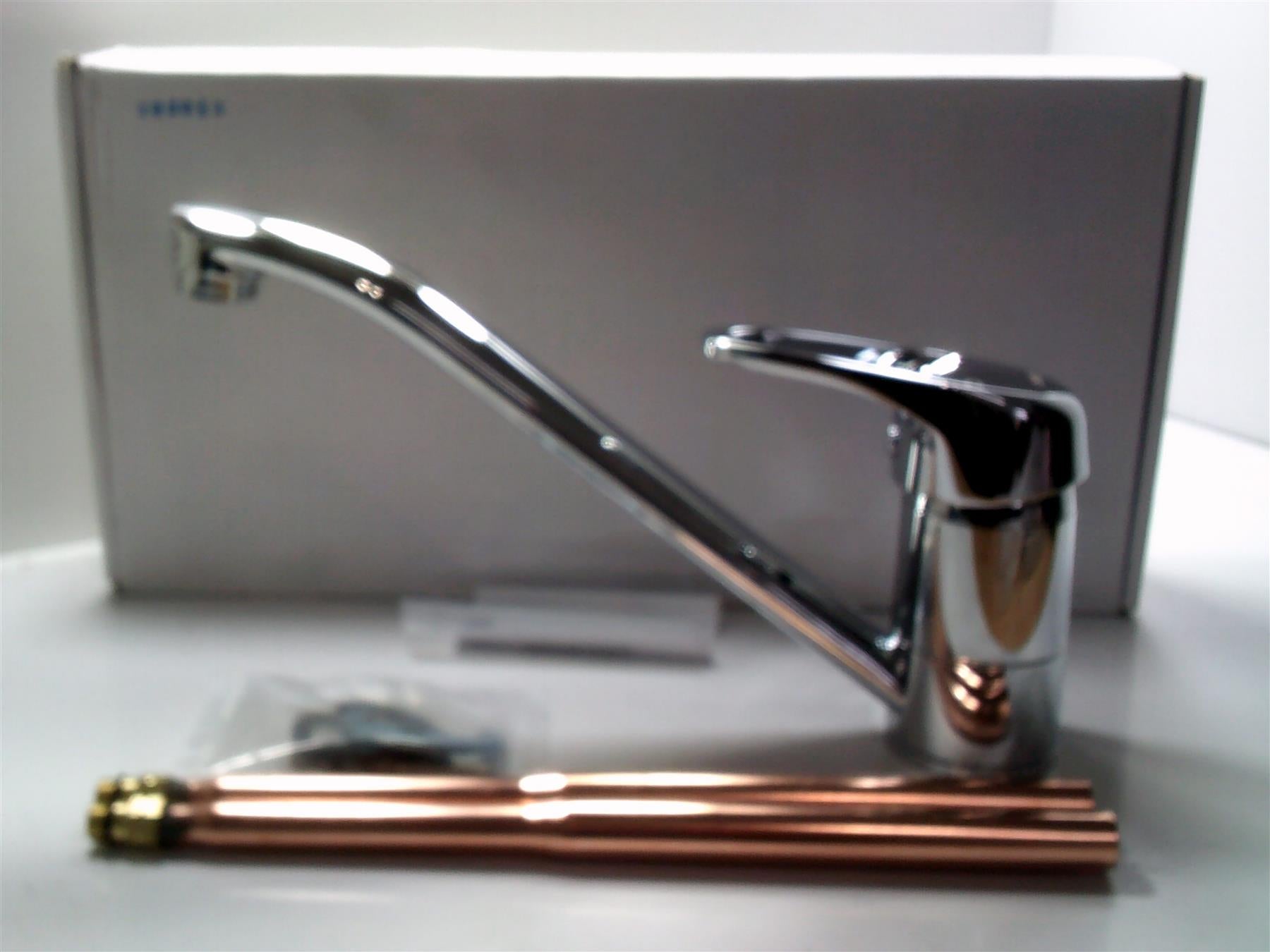 Deva Lace Mono Kitchen Sink Mixer Tap Chrome LACE171