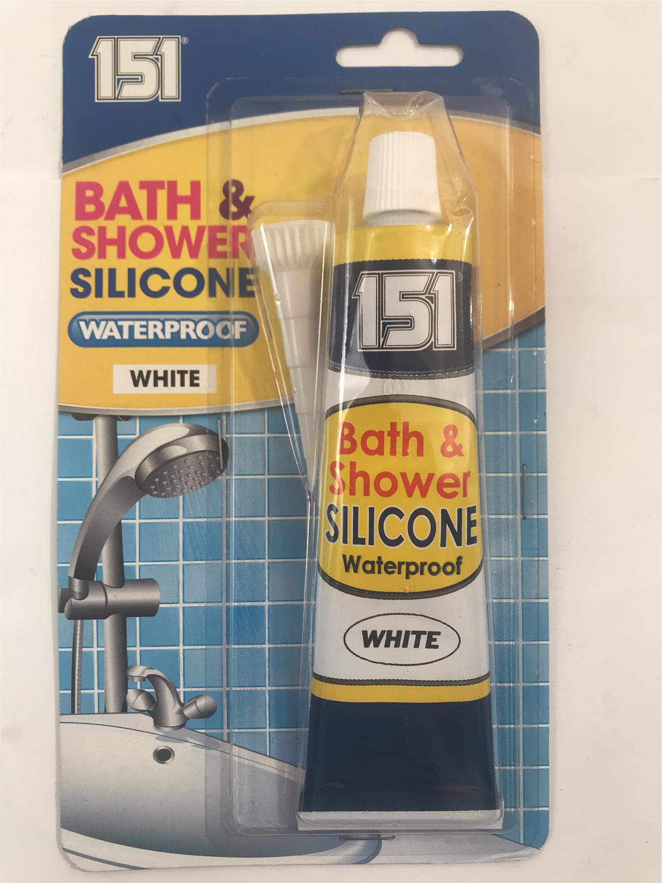 151 White Bath & Shower Silicone Waterproof 70g 10064