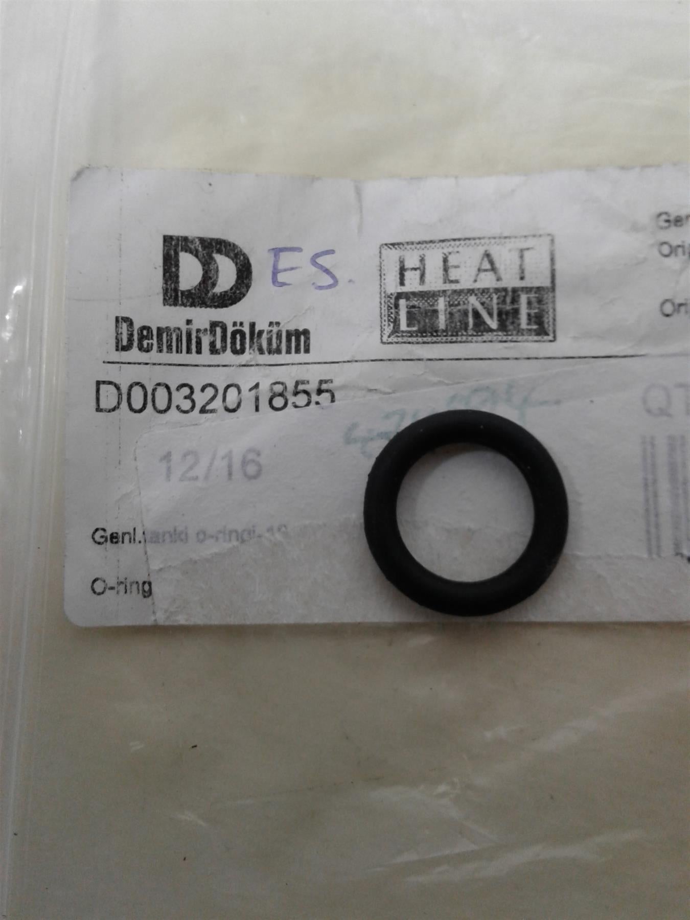 NEW HEATLINE CAPRIZ EXCHANGER VESSEL O RING D003201855 (EACH)