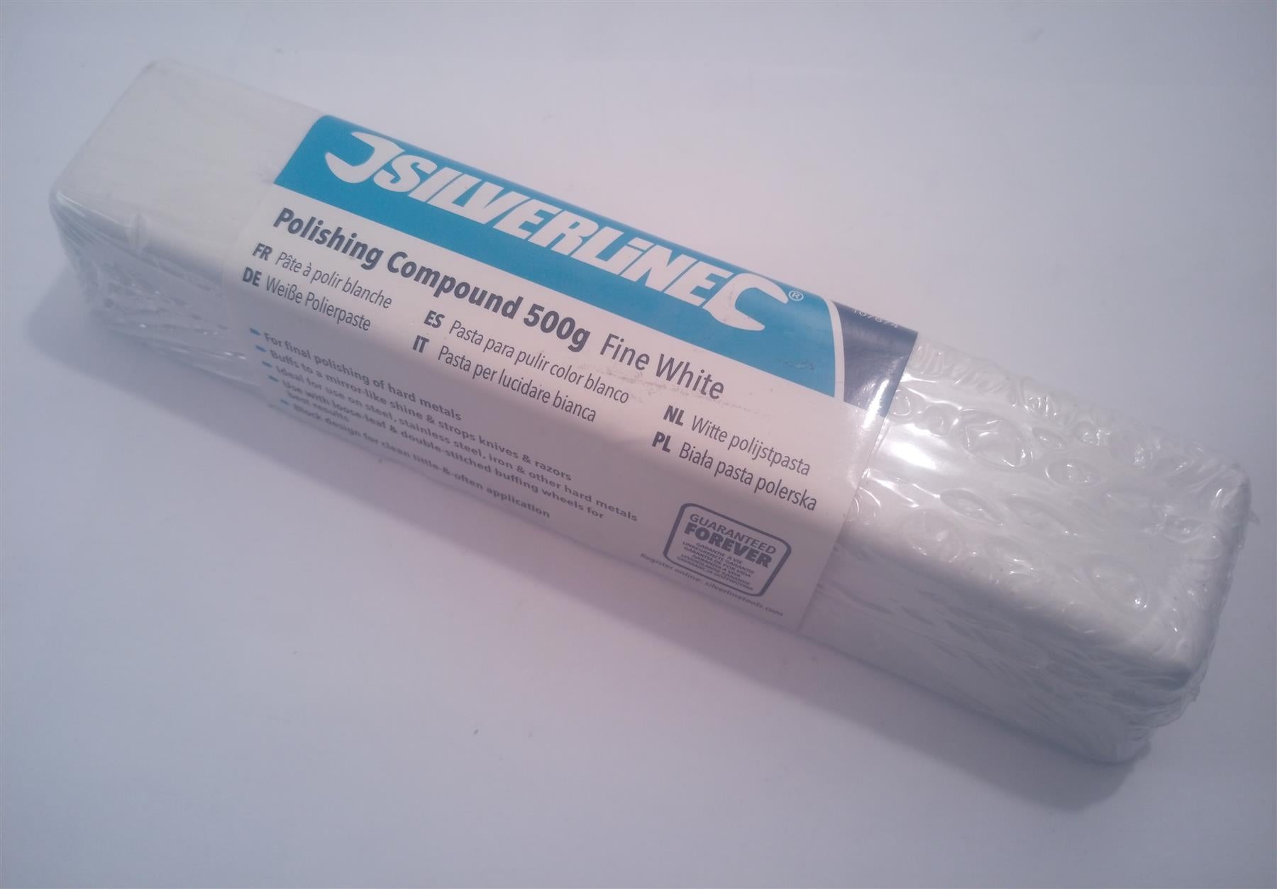 Silverline Fine White Polishing Compound 500g  107874