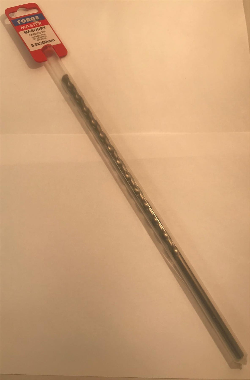 Forge Master Masonry Carbide Tip 8 x 300mm  FMMAS8300
