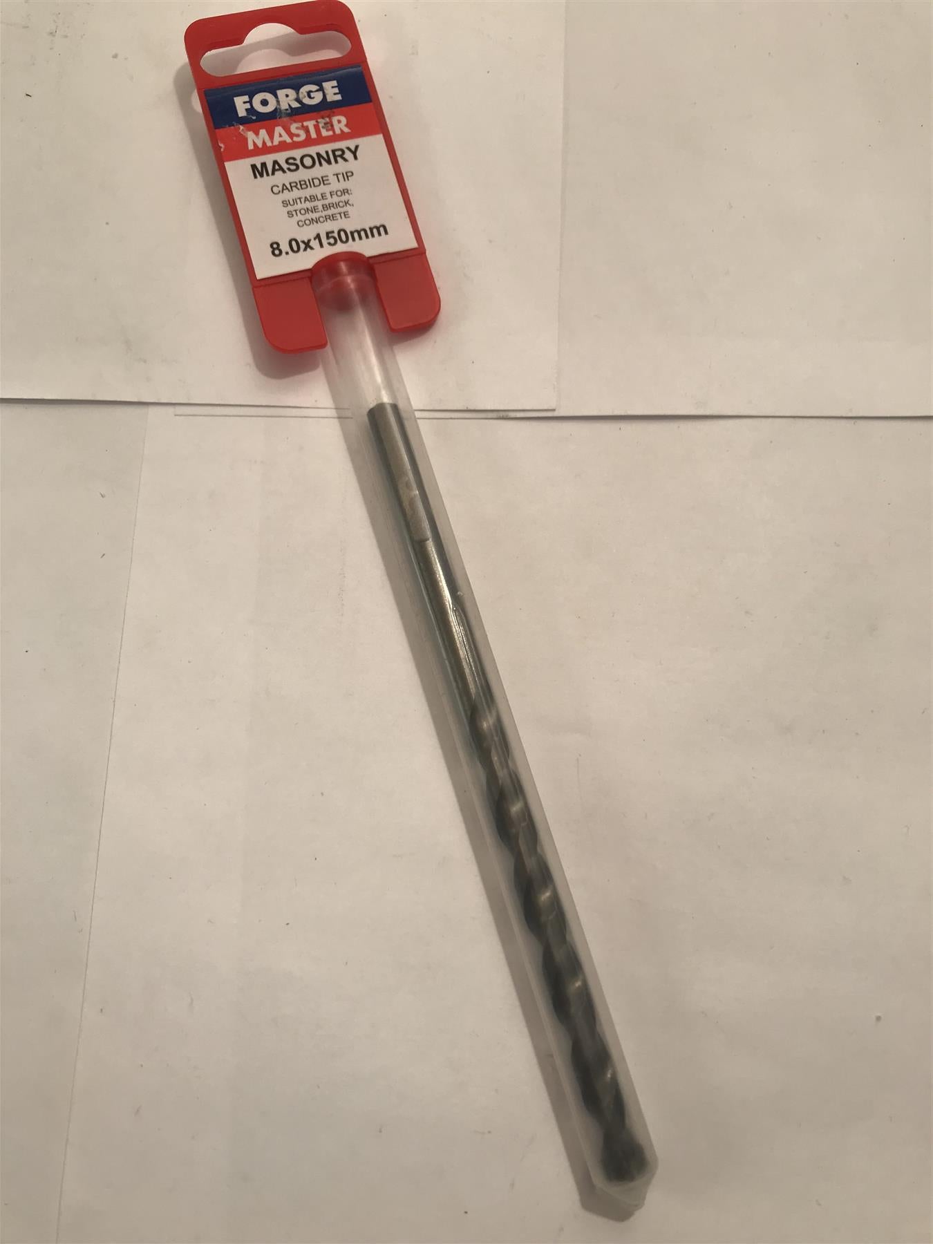 Forge Master Masonry Drill Bit 8 x 150mm  FMMAS8150