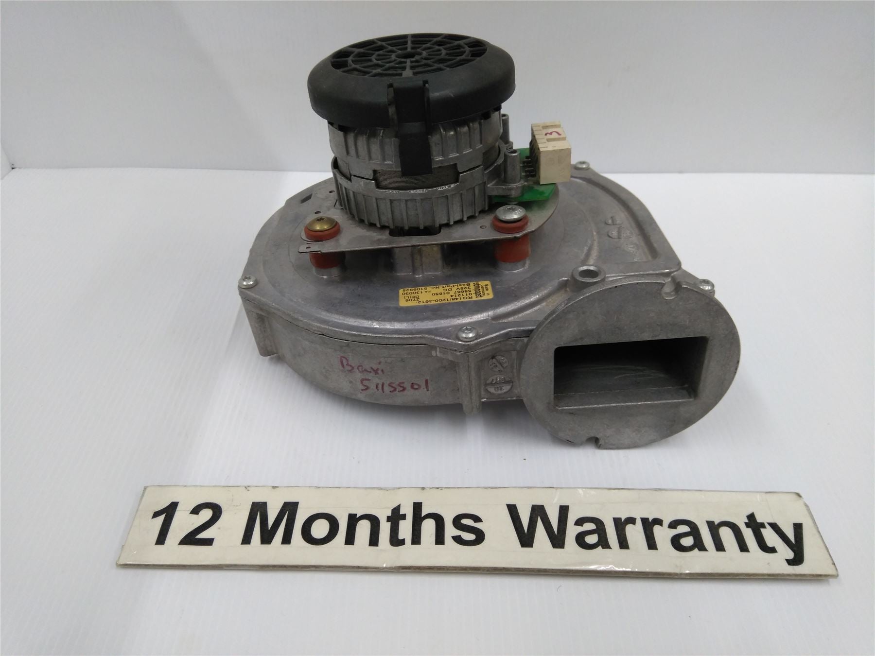 Baxi Combi 130HE Fan 5115501 replaces 246557 12m warranty