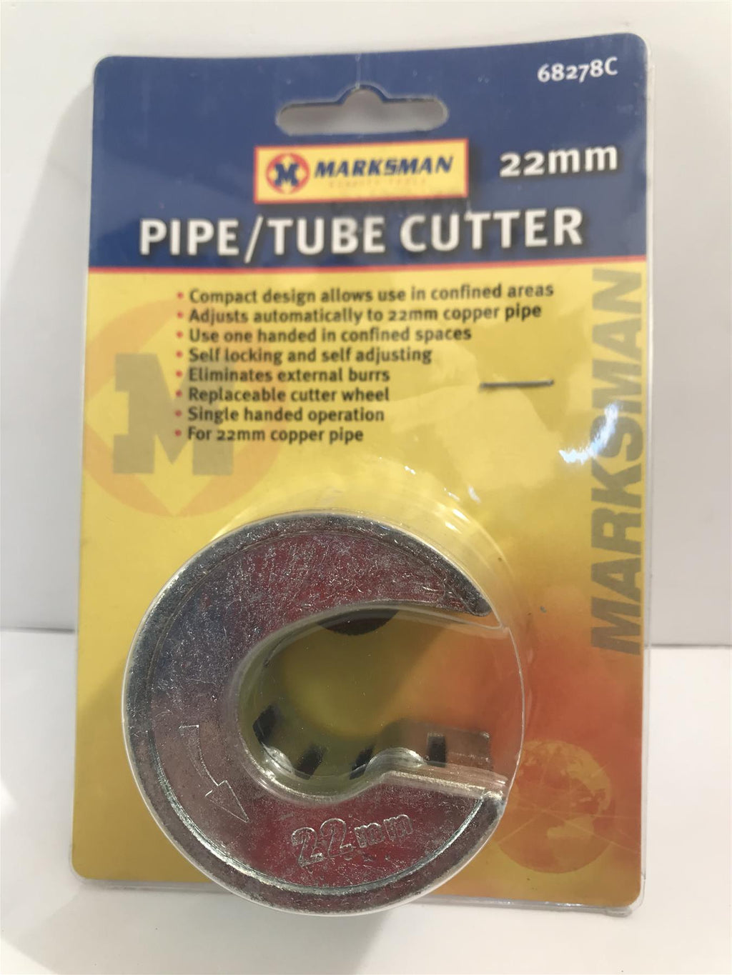 Marksman 22mm Pipe/Tube Cutter  68278C